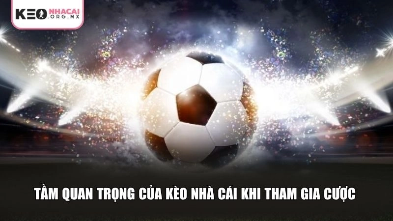 Tầm quan trọng của kèo nhà cái khi tham gia cược