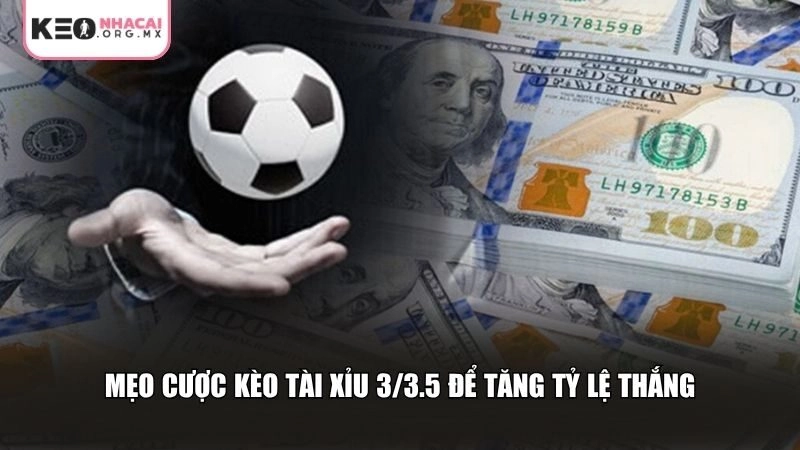 Chiến lược cược hợp lý để tối ưu hóa lợi nhuận và giảm rủi ro khi chơi kèo tài xỉu 3/3.5